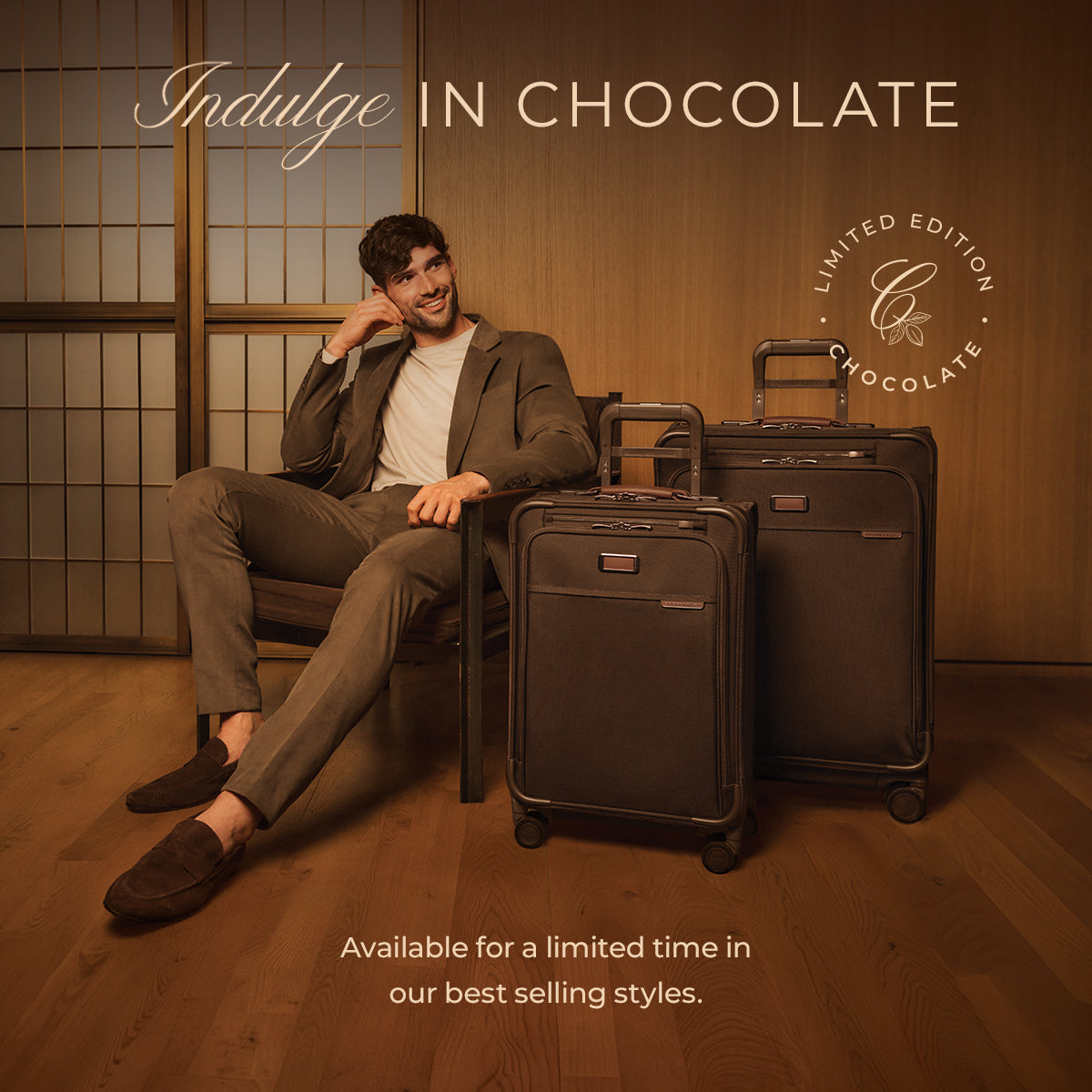 Briggs & Riley Limited-Edition Chocolate