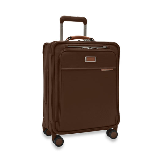 Limited-Edition Chocolate Briggs & Riley Baseline Global 21" Carry-On Expandable Spinner