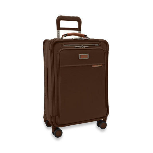 Limited-Edition Chocolate Briggs & Riley Baseline Essential 22" Carry-On Expandable Spinner