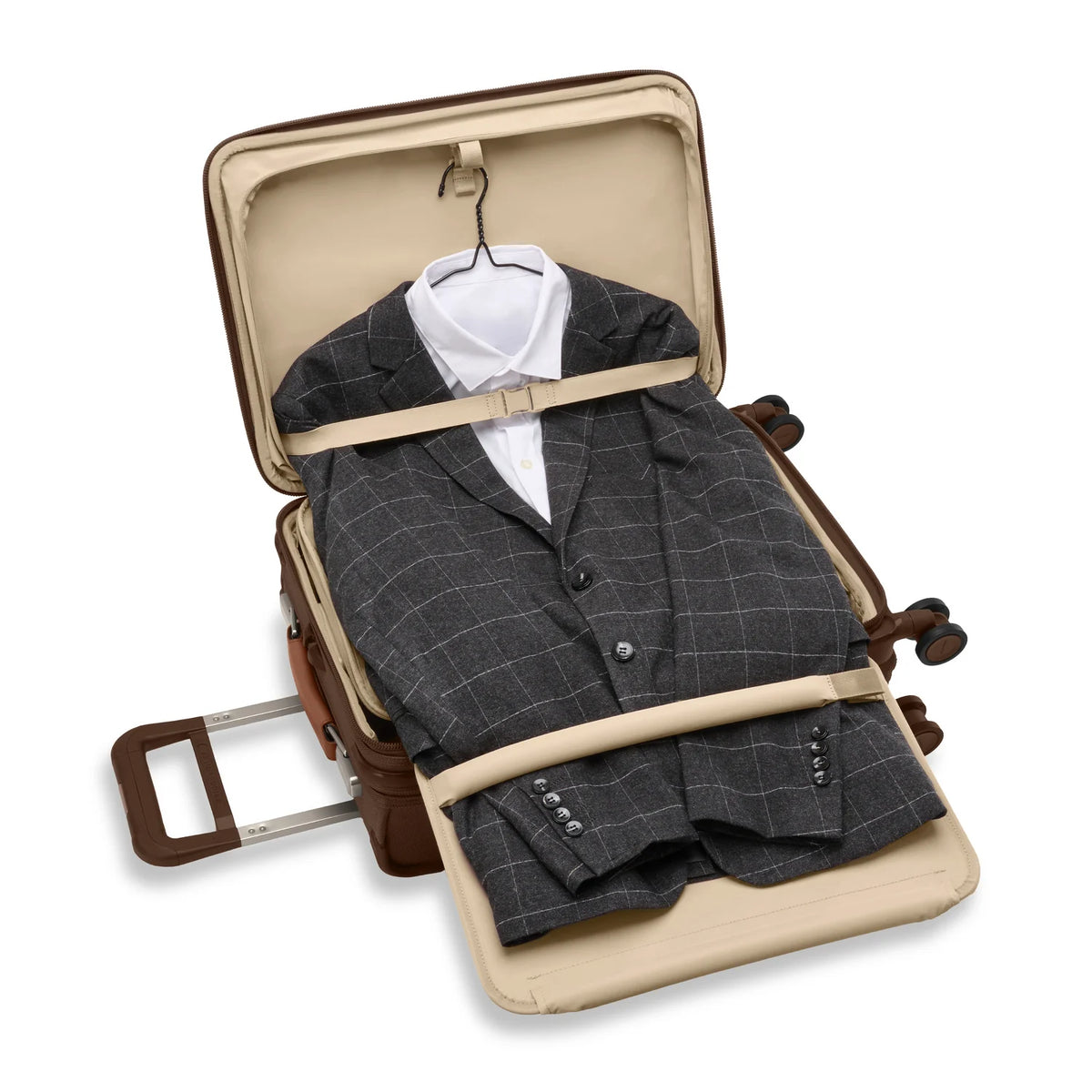 Limited-Edition Chocolate Briggs & Riley Baseline Essential 22" Carry-On Expandable Spinner