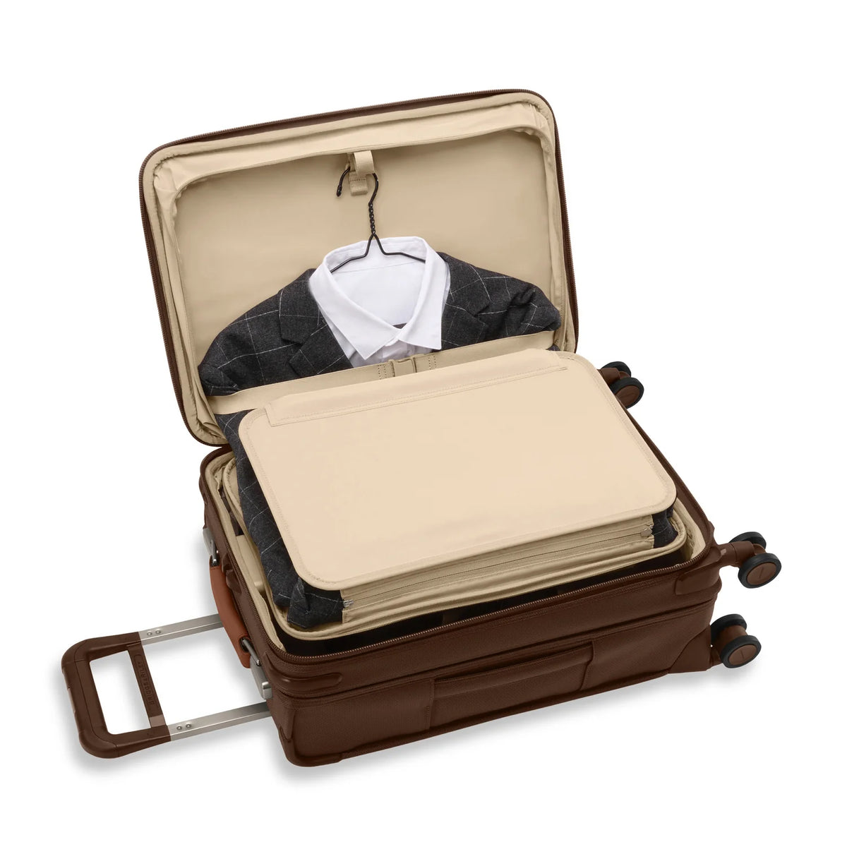 Limited-Edition Chocolate Briggs & Riley Baseline Essential 22" Carry-On Expandable Spinner