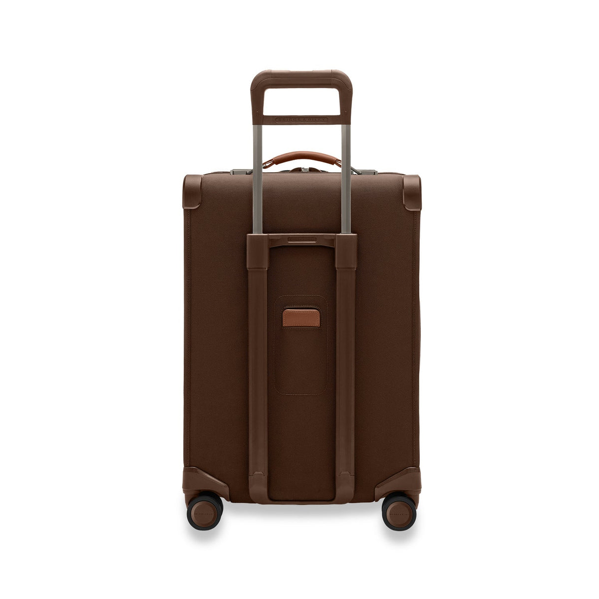 Limited-Edition Chocolate Briggs & Riley Baseline Compact 24" Checked Expandable Spinner