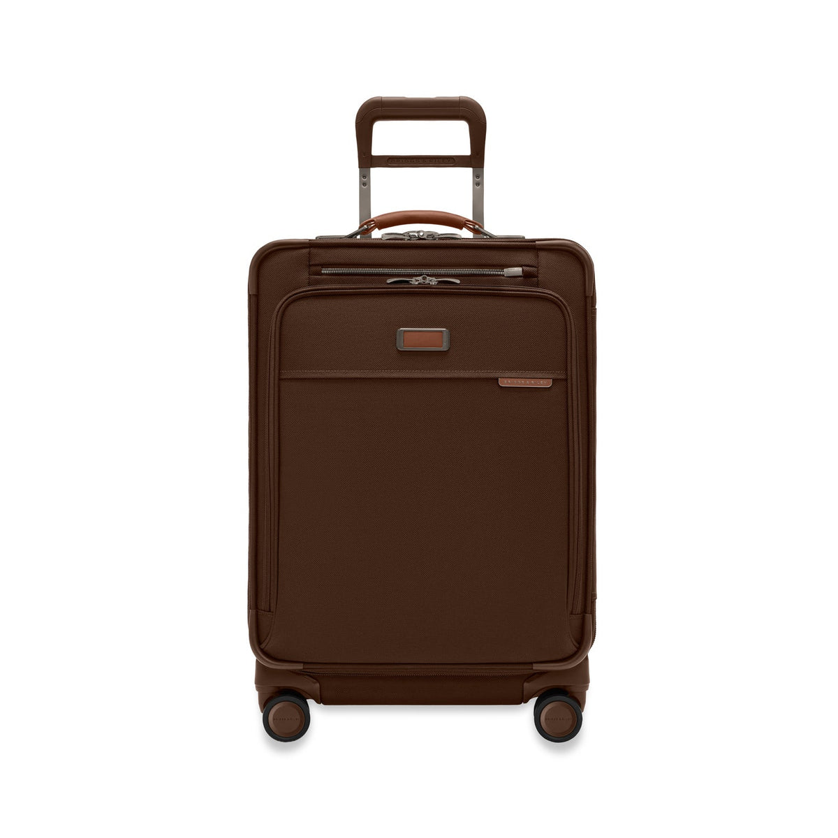 Limited-Edition Chocolate Briggs & Riley Baseline Compact 24" Checked Expandable Spinner