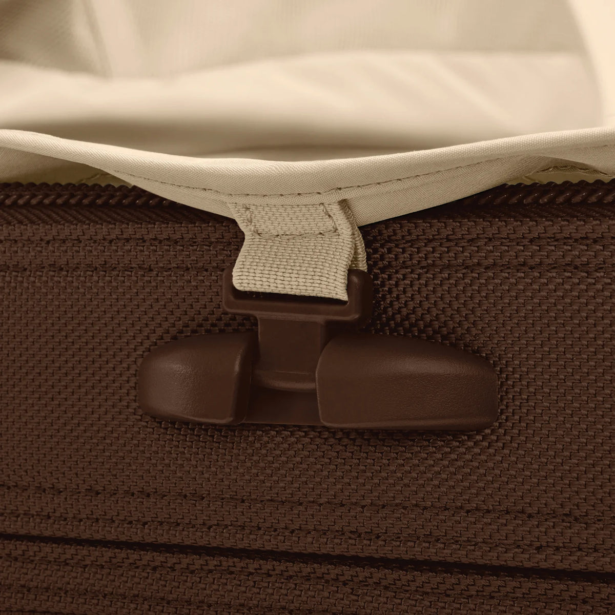 Limited-Edition Chocolate Briggs & Riley Baseline Compact 24" Checked Expandable Spinner