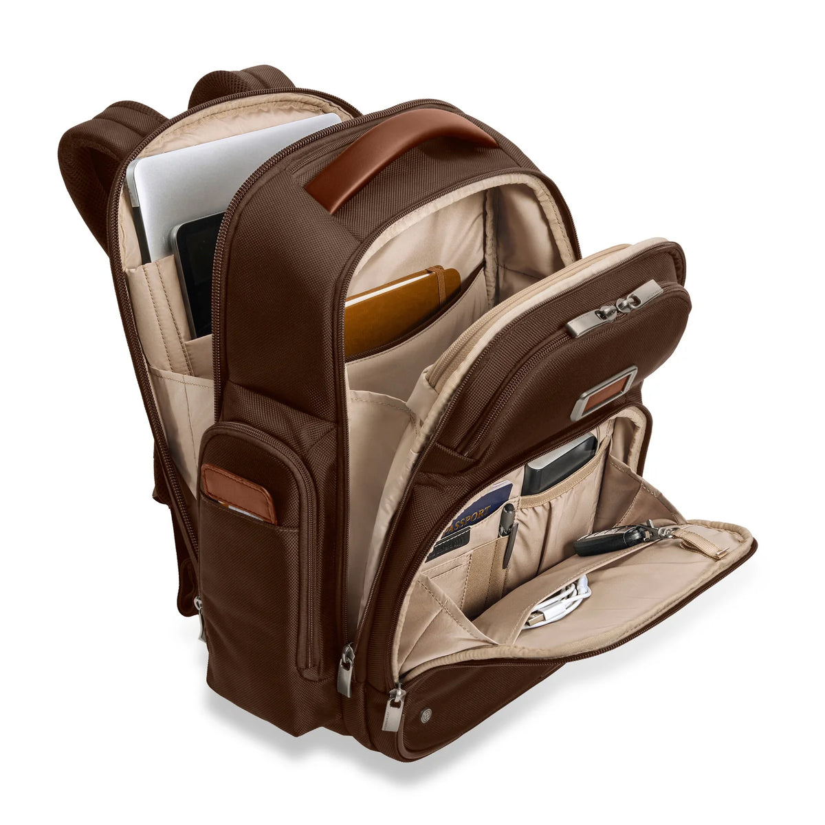Limited-Edition Chocolate Briggs & Riley @work Large Cargo Backpack