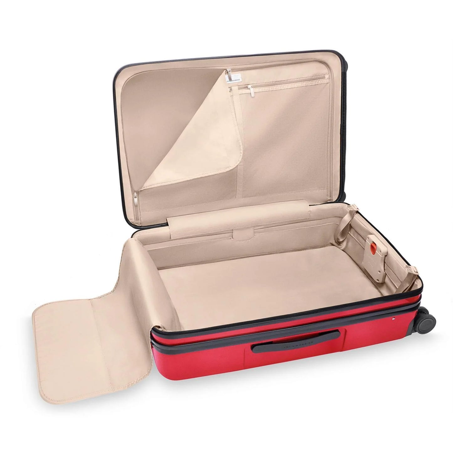 LIMITED EDITION Briggs & Riley Sympatico Large Expandable Spinner in Glossy Ruby