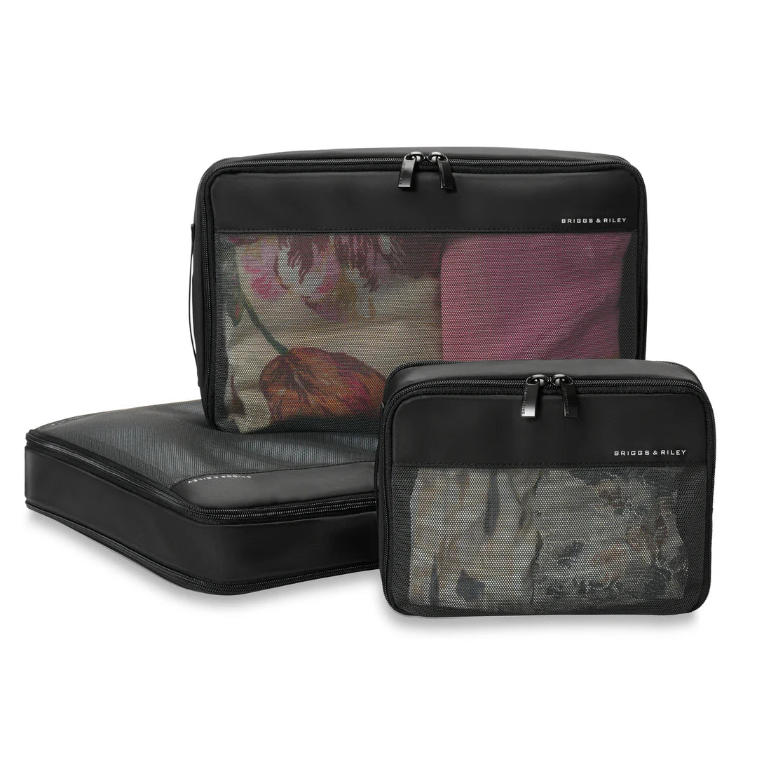 Briggs & Riley Travel Essentials Check In Compression Packing Cube Set